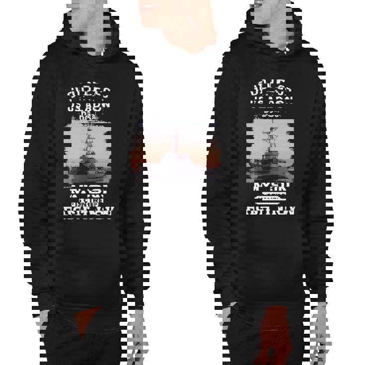 My Son Is On Uss Laboon Ddg Hoodie