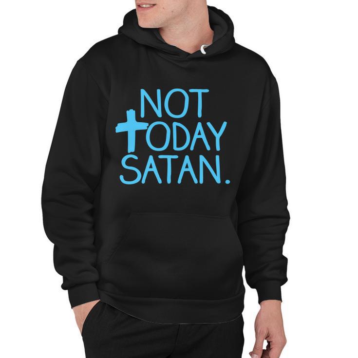 Not Today Satan Jesus Cross Tshirt Hoodie