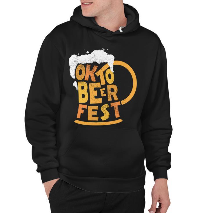 Oktoberfest Beer Fest Logo Hoodie