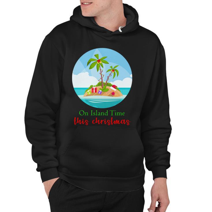 On Island Time This Christmas Vacation Hoodie