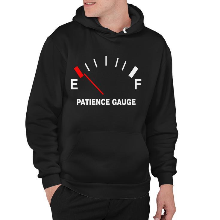 Patience Gauge Nearly Empty Hoodie