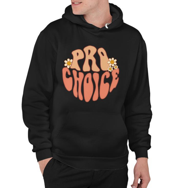 Pro Choice Floral Hoodie