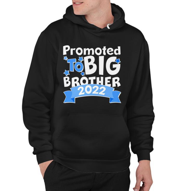 Promoted To Big Brother 2022 Blue Banner Hoodie