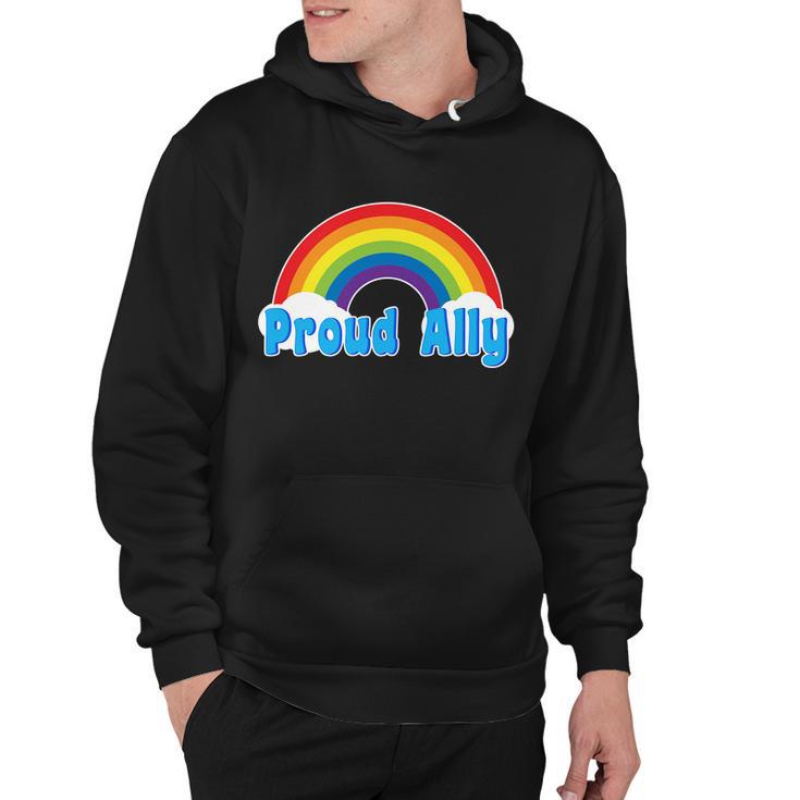 Proud Ally Lgbt Support Hoodie