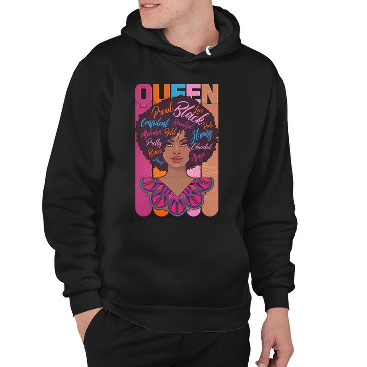 Proud Black African American Queen Hoodie