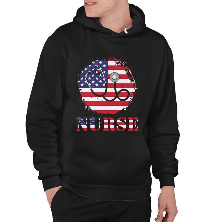 Proud Nurse 4Th Of July Graphic Plus Size Shirt Hoodie