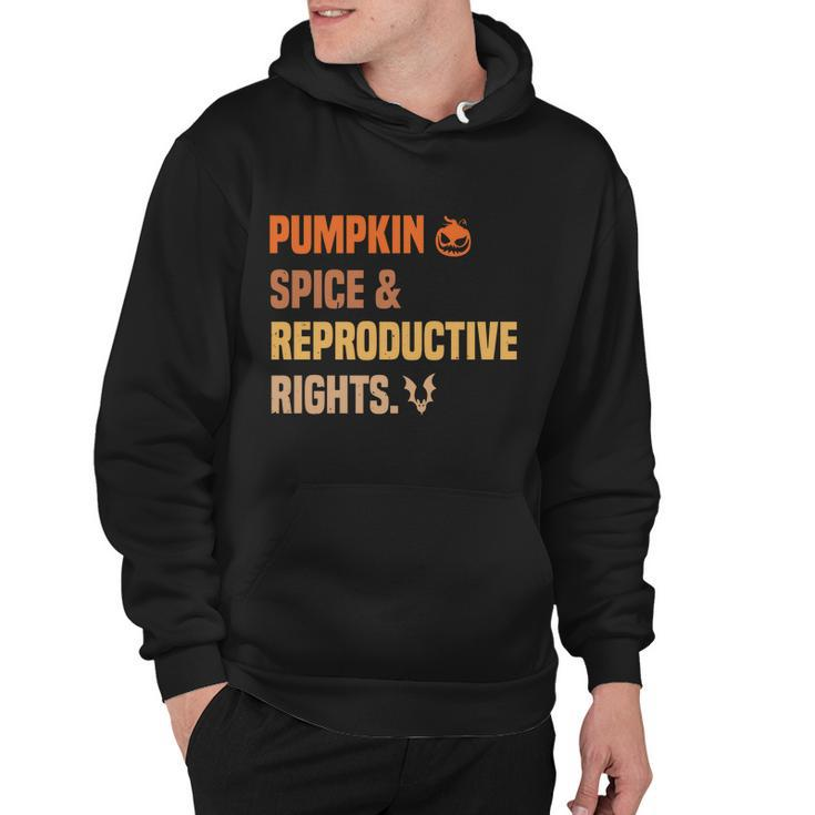 Pumpkin Spice Reproductive Rights Design Pro Choice Feminist Gift Hoodie