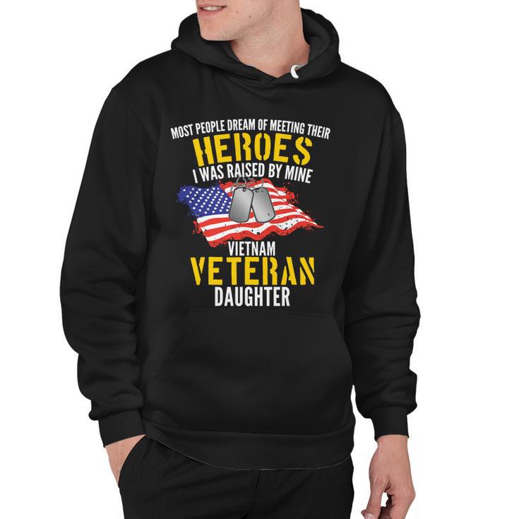 Raised By My Hero Proud Vietnam Veterans Daughter Tshirt Hoodie