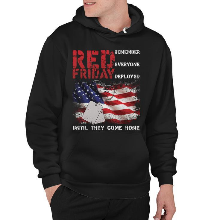 Red Friday Remember Until They Come Home Hoodie