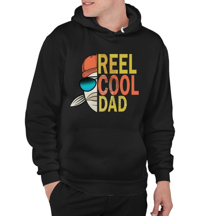 Reel Cool Fishing Dad Funny Tshirt Hoodie