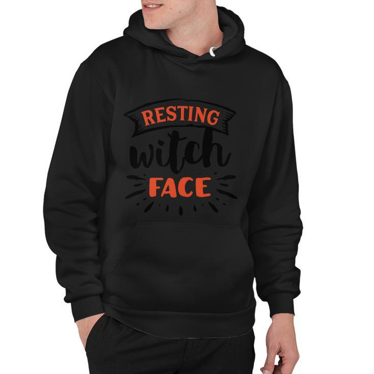 Resting Witch Face Halloween Quote V3 Hoodie