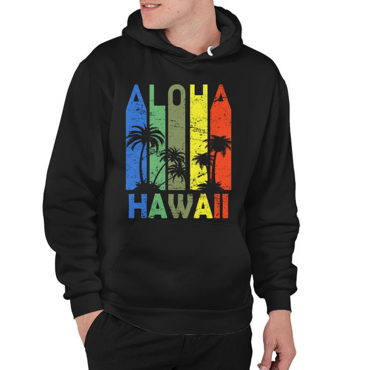 Retro Aloha Hawaii Logo Tshirt Hoodie