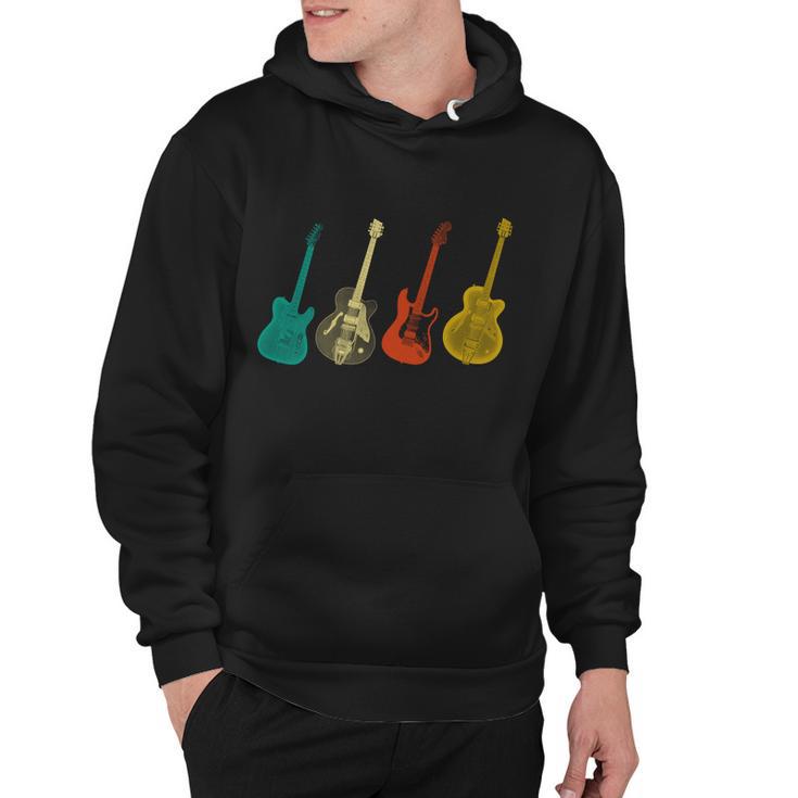 Retro Electric Guitar Hoodie