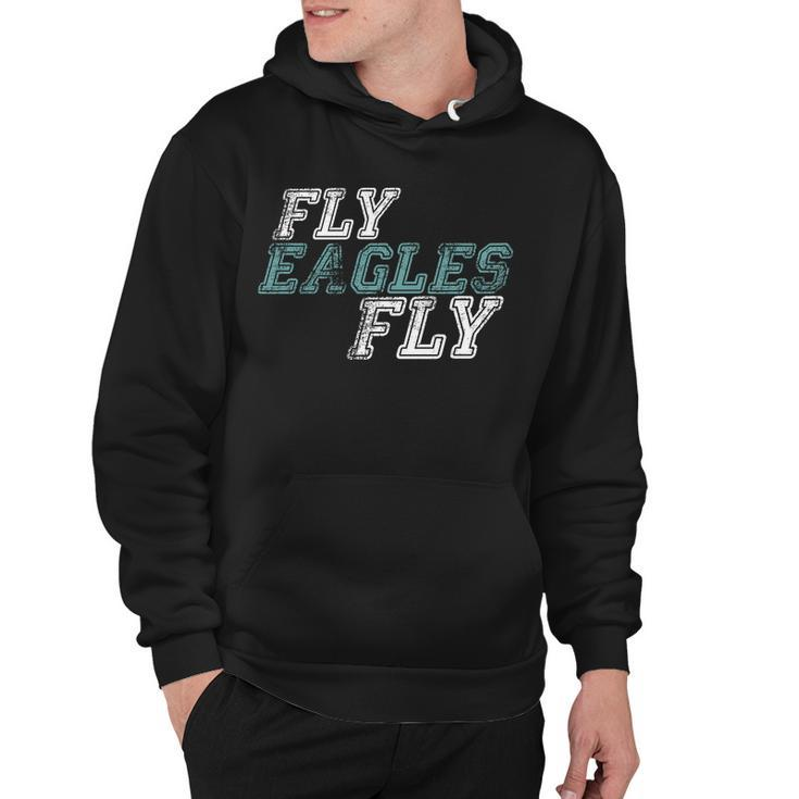 Retro Fly Eagles Fly Hoodie