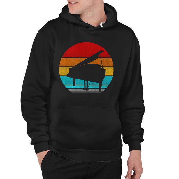 Retro Vintage Piano V2 Hoodie