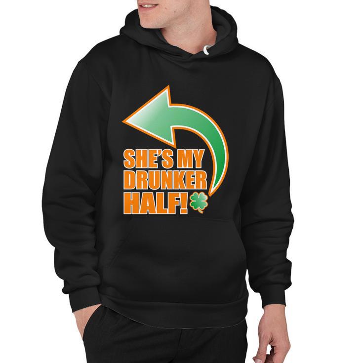 Shes My Drunker Half Funny St Patricks Day Drinking Tshirt Hoodie