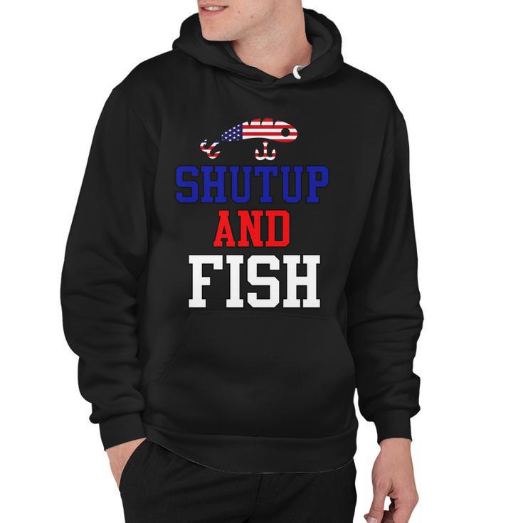 Shut Up And Fish Tshirt Hoodie