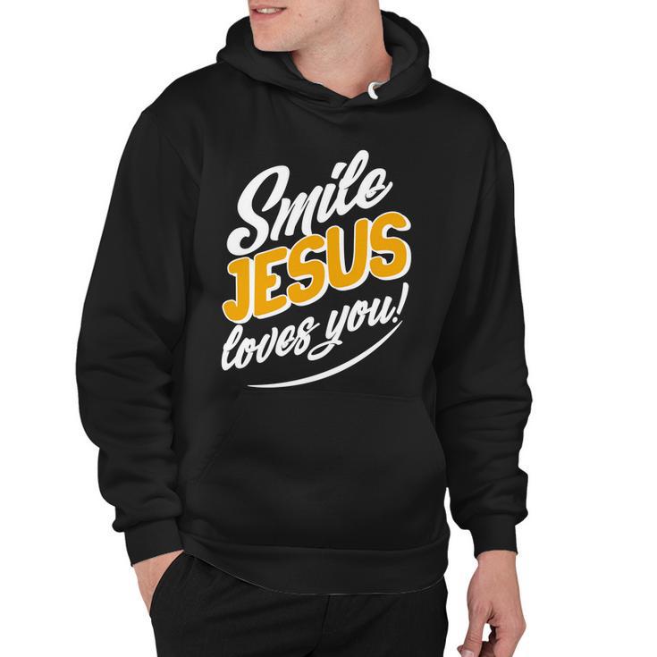 Smile Jesus Loves You Hoodie