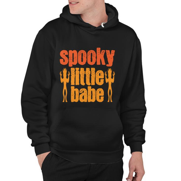 Spooky Little Babe Halloween Quote Hoodie