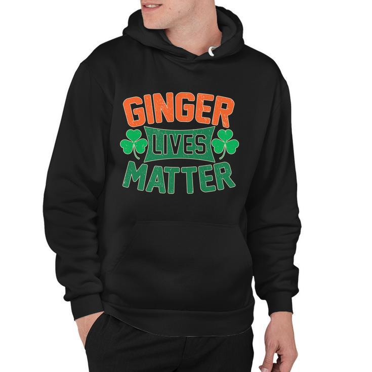 St Patricks Day - Ginger Lives Matter Hoodie