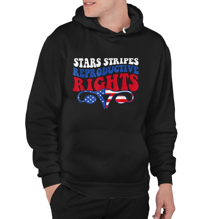 Stars Stripes Reproductive Rights 4Th Of July V2 Hoodie