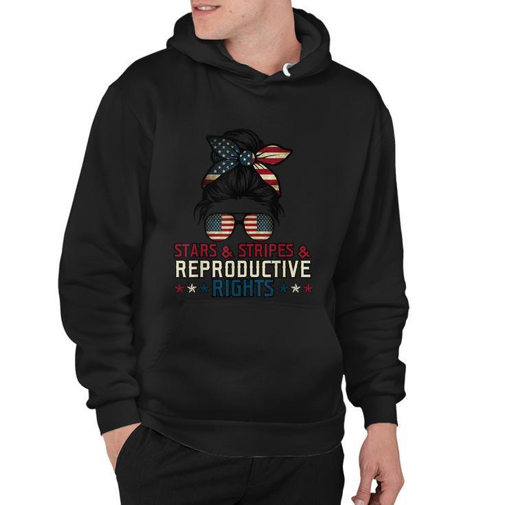 Stars Stripes Reproductive Rights American Flag V5 Hoodie