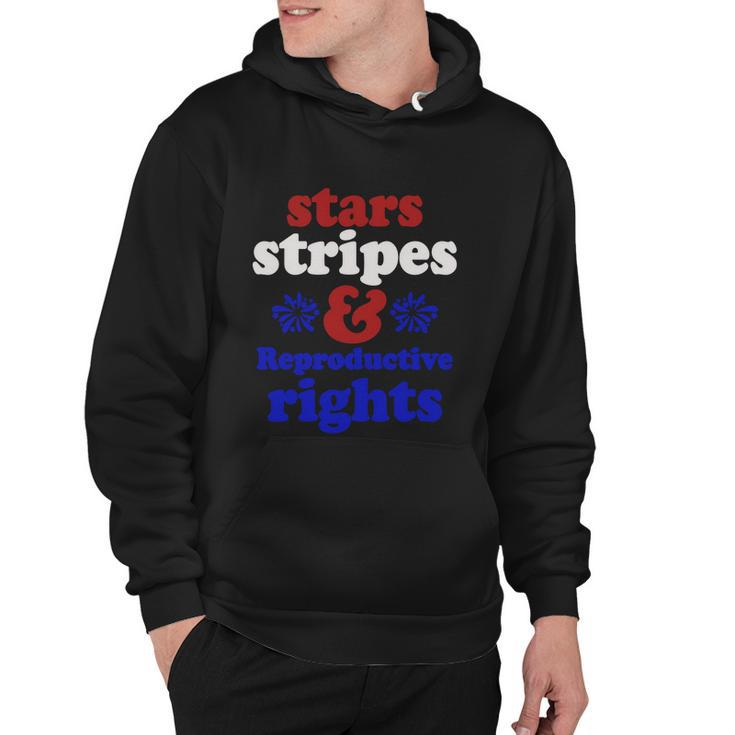 Stars Stripes Reproductive Rights Gift V6 Hoodie