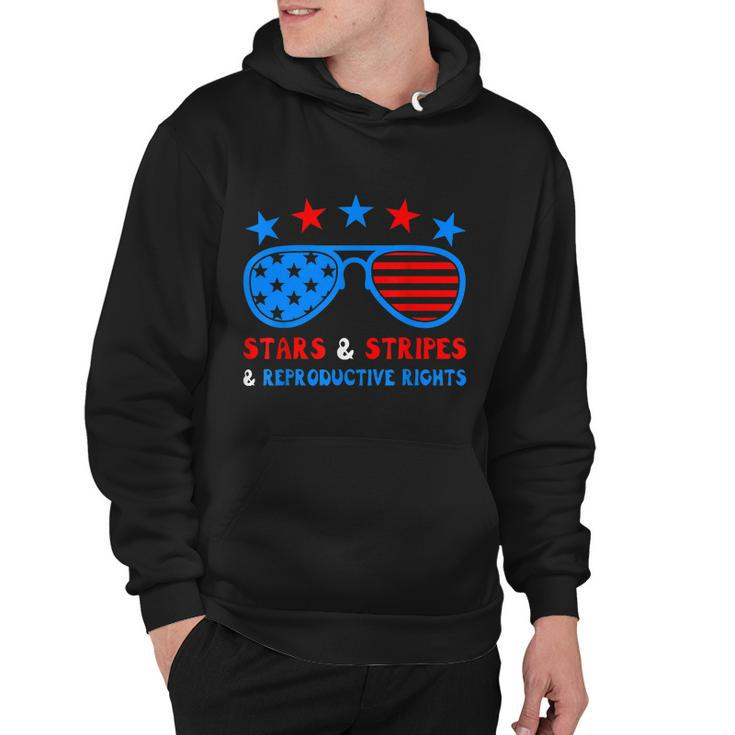 Stars Stripes Reproductive Rights Patriotic 4Th Of July V3 Hoodie