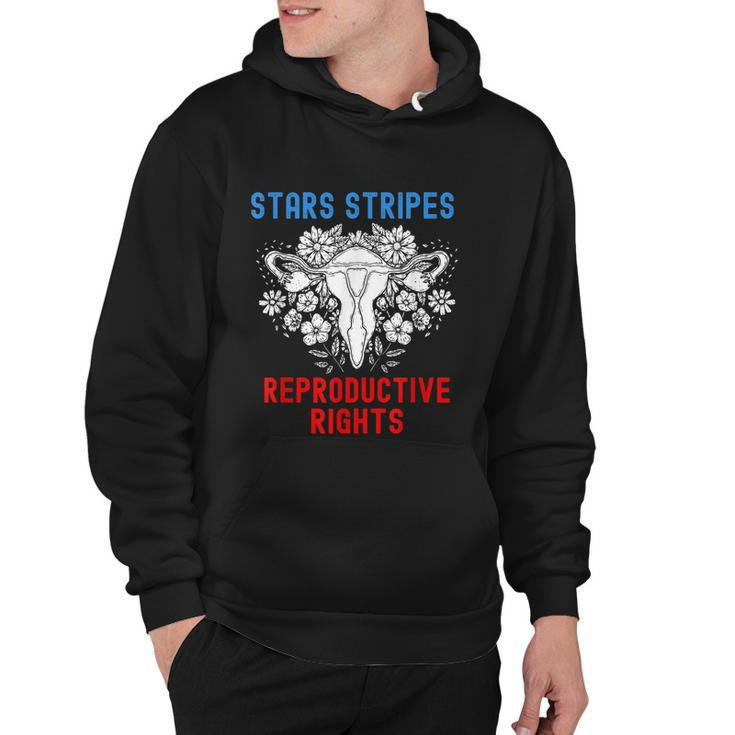 Stars Stripes Reproductive Rights Patriotic 4Th Of July V4 Hoodie