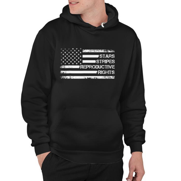 Stars Stripes Reproductive Rights Us Flag 4Th July Vintage Hoodie
