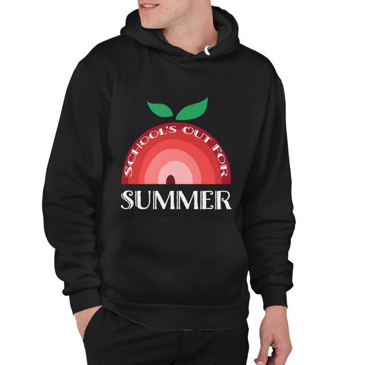 Summer Break 2022 Retro Summer Break Schools Out For Summer Funny Gift Hoodie