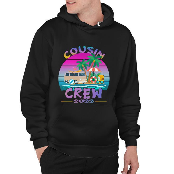 Sunset Cousin Crew Vacation 2022 Beach Cruise Family Reunion Cute Gift Hoodie