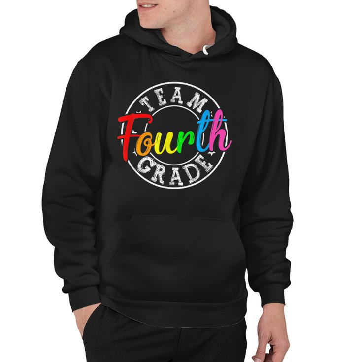 Team 4Th Grade Welcome Back To School Fourth Grade  Hoodie