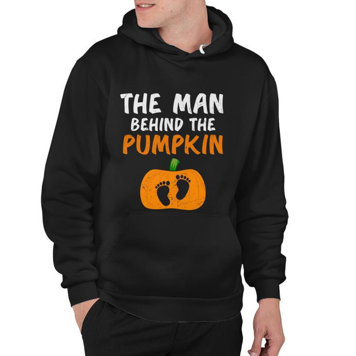 The Man Behind The Pumpkin Halloween Quote Hoodie