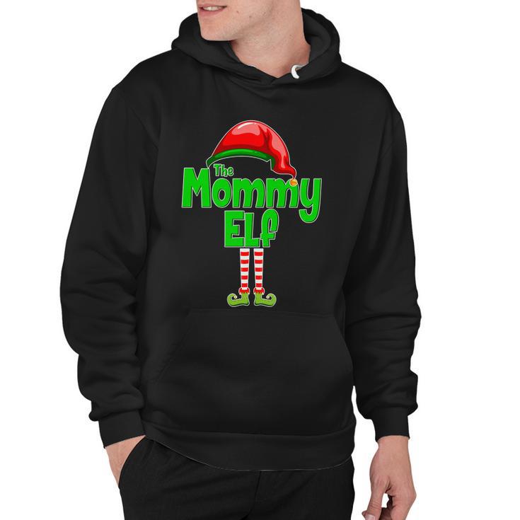 The Mommy Elf Christmas Tshirt Hoodie