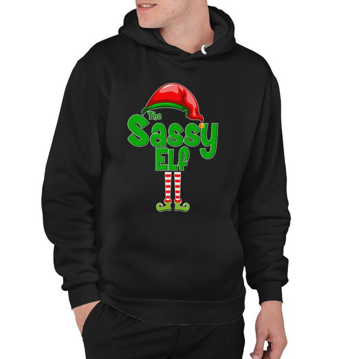 The Sassy Elf Christmas Hoodie
