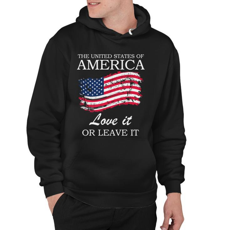 The Usa Love It Or Leave It Hoodie