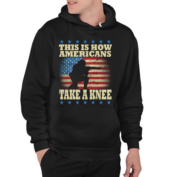 This Is How Americans Take A Knee Hoodie