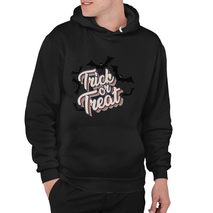 Trick Or Treat Funny Halloween Quote Hoodie