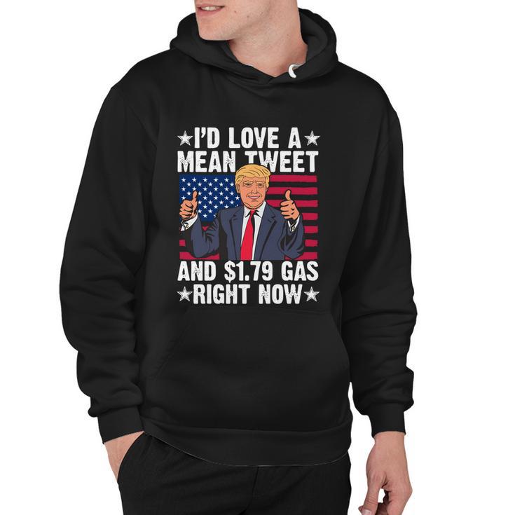 Trump 2024 Mean Tweets 179 Gas Hoodie