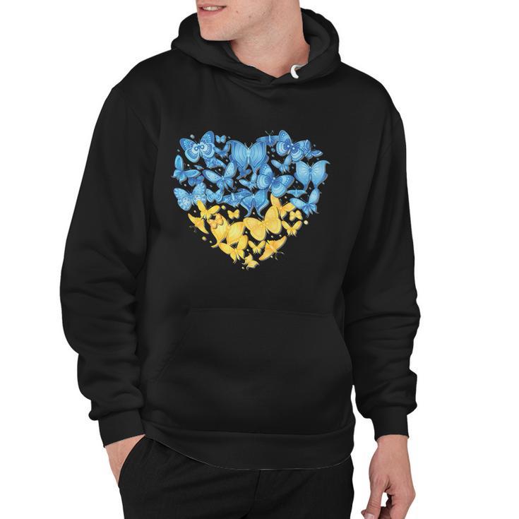 Ukrainian Butterfly Mashup Ukraine Flag Tshirt Hoodie