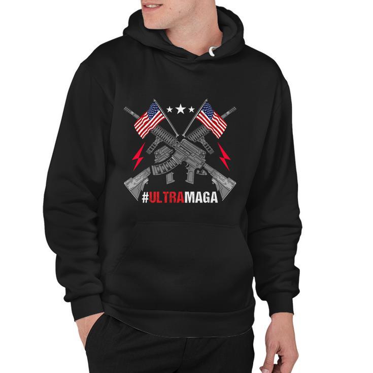 Ultra Maga Funny Conservative Anti Biden Pro Trump Tshirt Hoodie