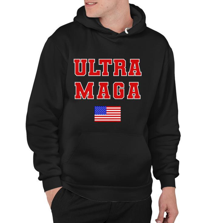 Ultra Maga Varsity Usa United States Flag Logo Tshirt Hoodie