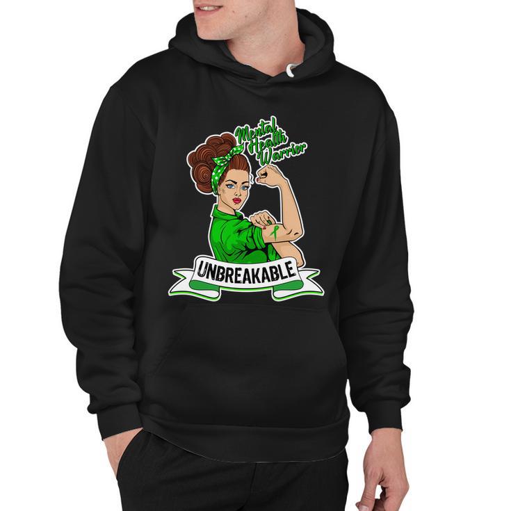 Unbreakable Mental Health Warrior V2 Hoodie