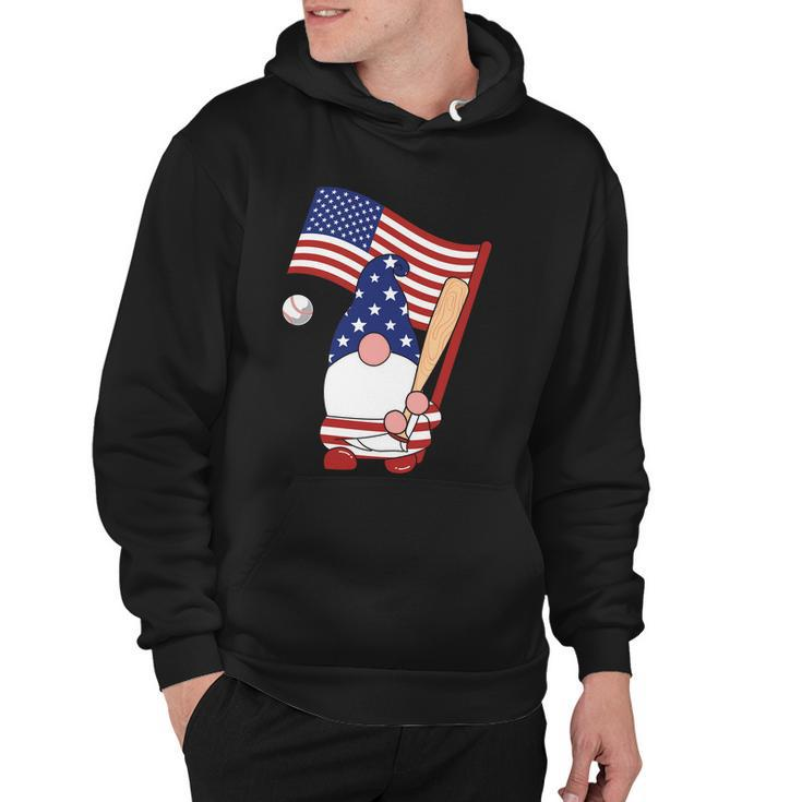Usa Flag Gnome Graphic 4Th Of July Plus Size Shirt Hoodie