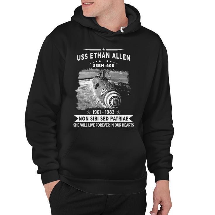 Uss Ethan Allen Ssbn  Hoodie