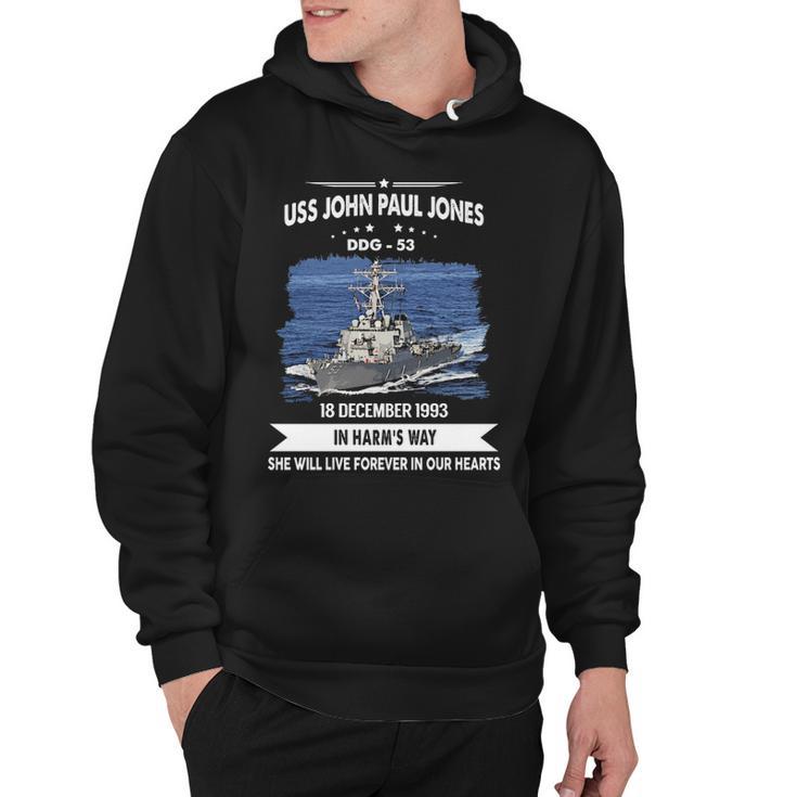 Uss John Paul Jones  Ddg  V2 Hoodie