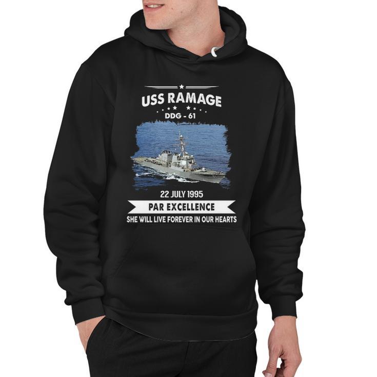 Uss Ramage Ddg  V2 Hoodie