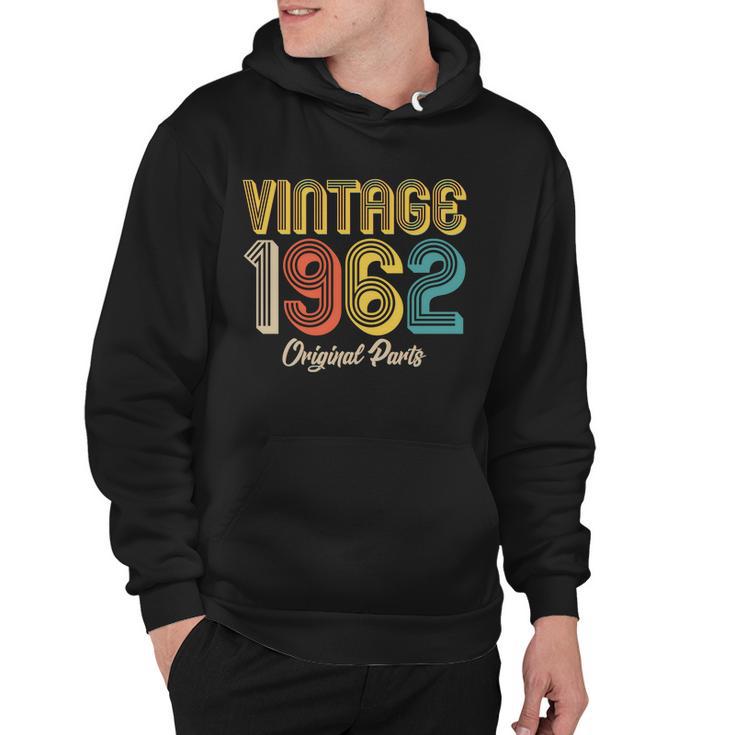 Vintage 1962 Original Parts 60Th Birthday V2 Hoodie