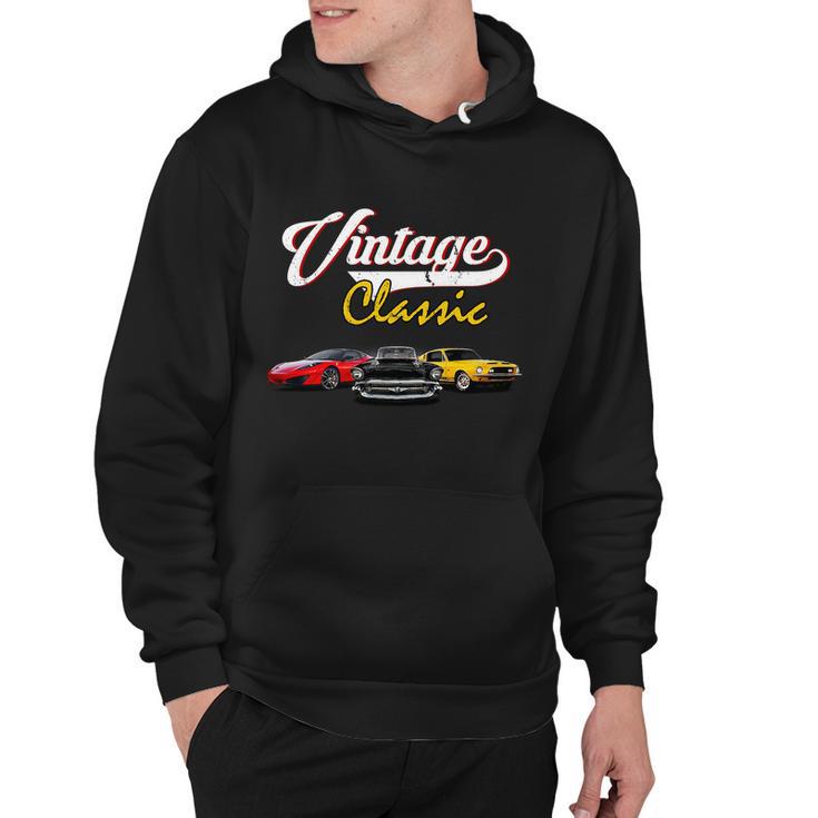 Vintage Classic Oldies Cars Tshirt Hoodie